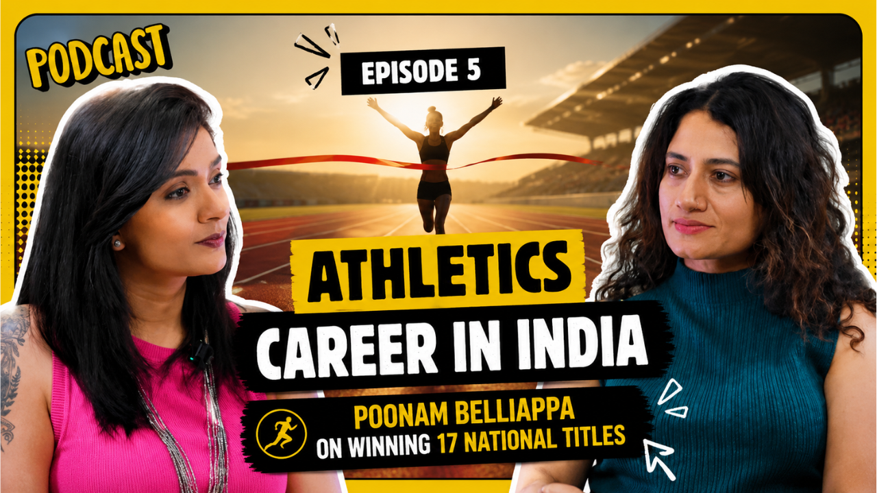 Athletics Career in India | Poonam Belliappa on Winning 17 National Titles #athletics #athlete